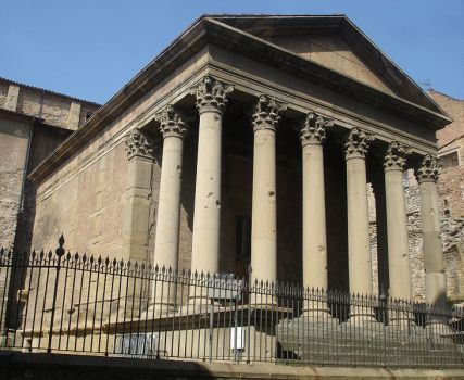Temple Romà de la ciutat de Vic